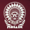 MOSAIK Work Chief Maroon/White Long Sleeve T-Shirt Limited Edition