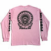 MOSAIK Work Chief Light Pink/Black Long Sleeve T-Shirt Limited Edition - Medium